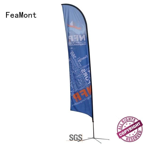 FeaMont advertising beachflag cancopy