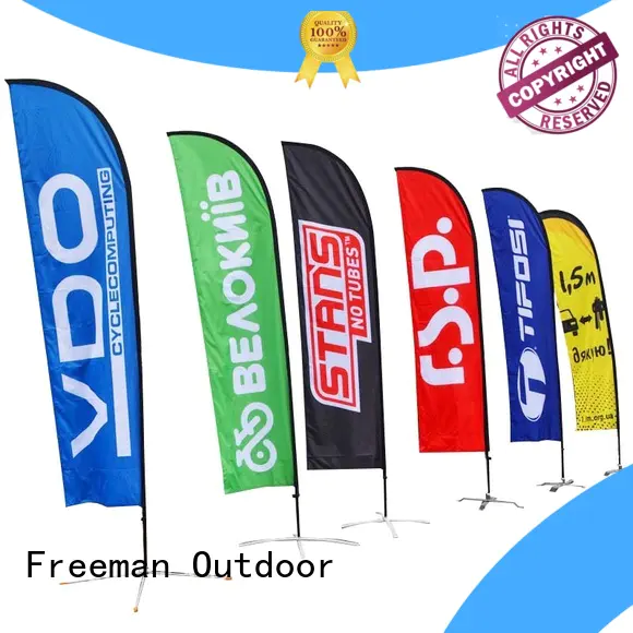 FeaMont outdoor beach flag banners marketing in beach