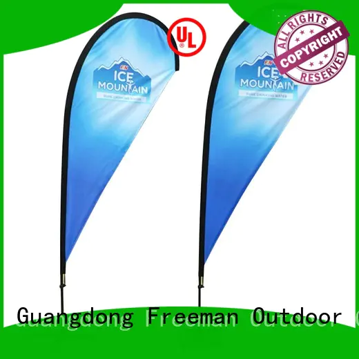 FeaMont affirmative promotional flag marketing for sports