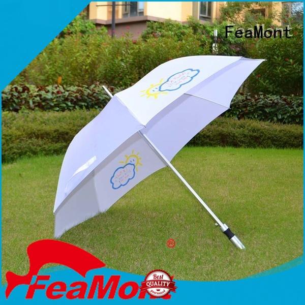 FeaMont handle canvas umbrella supplier for party