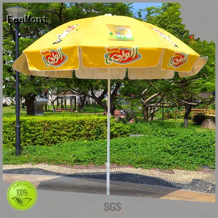 FeaMont beach red beach umbrella owner for party
