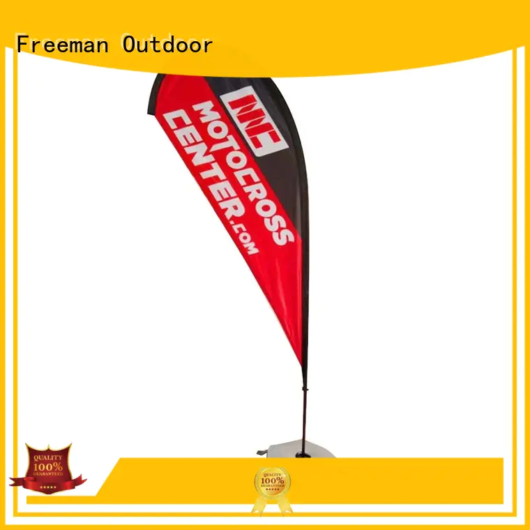 resistance beachflag wind-force for trade show FeaMont