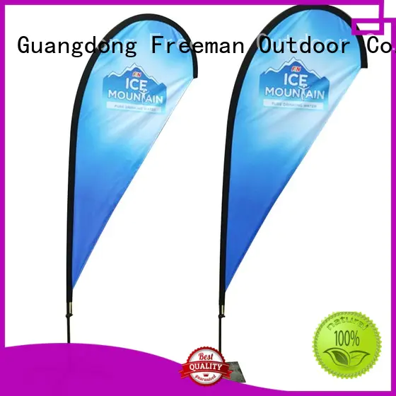 Freeman Outdoor stable beach flag banners type in beach
