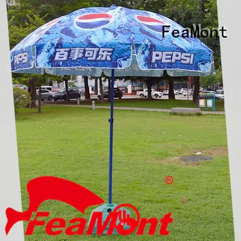 FeaMont hot-sale beach parasol widely-use for advertising
