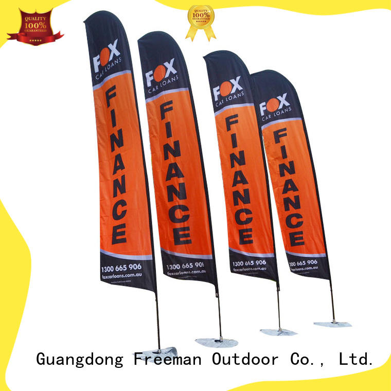 FeaMont advertising beach flag printing marketing in beach