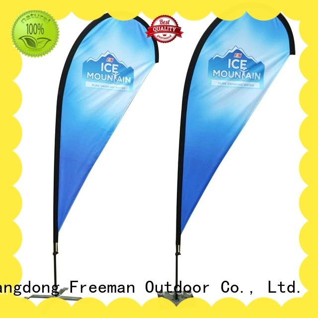 FeaMont outdoor advertising flag type for outdoor activities