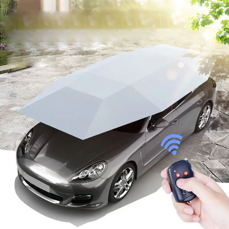car roof shade cover automatic car umbrellas with remote control