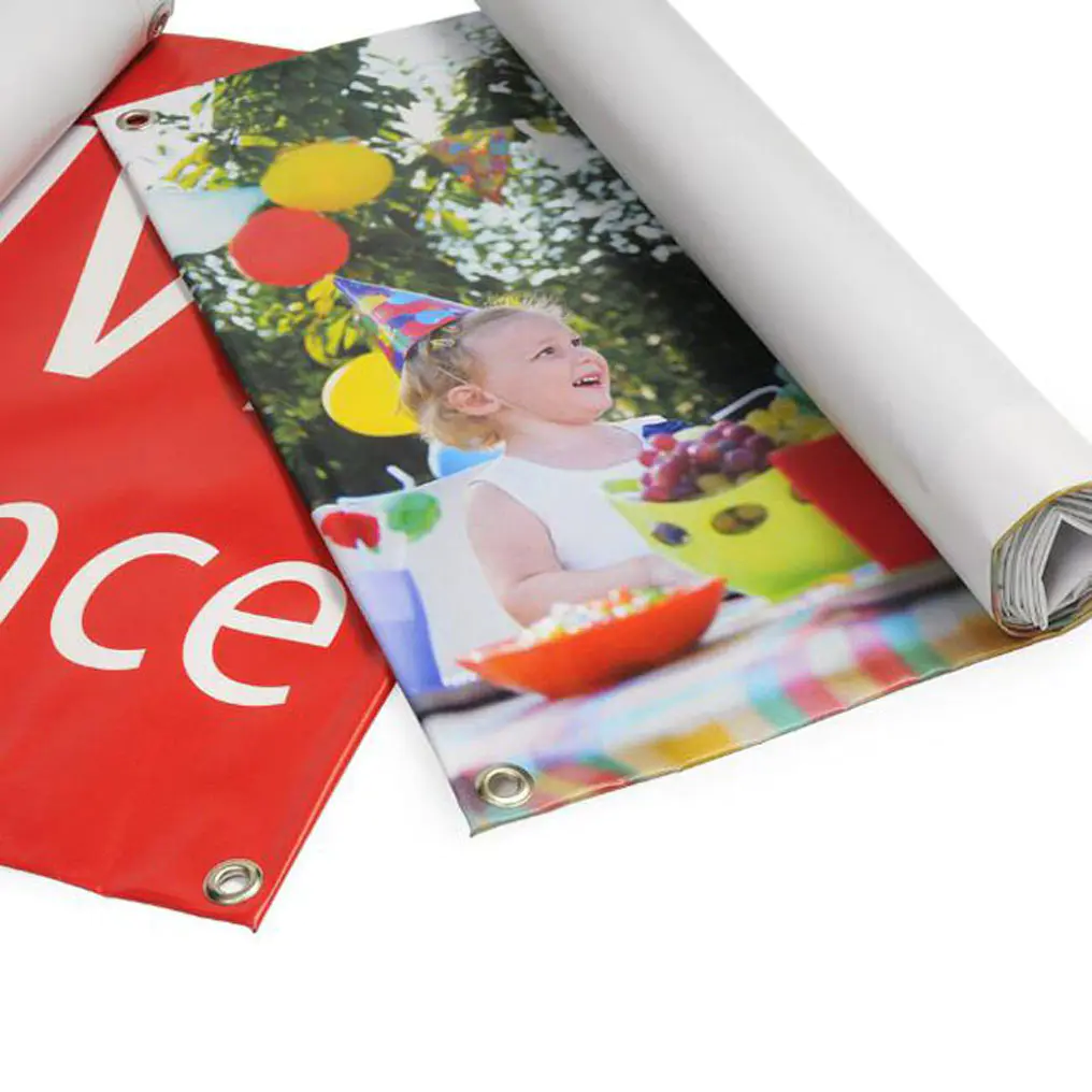 Hot Sale Sports Supermarket Advertising PVC Flex Vinyl Flag Banner