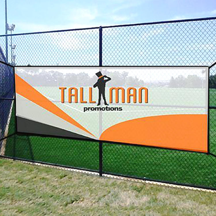 Large size custom printing outdoor advertising backdrop pvc vinyl hanging fencing banner