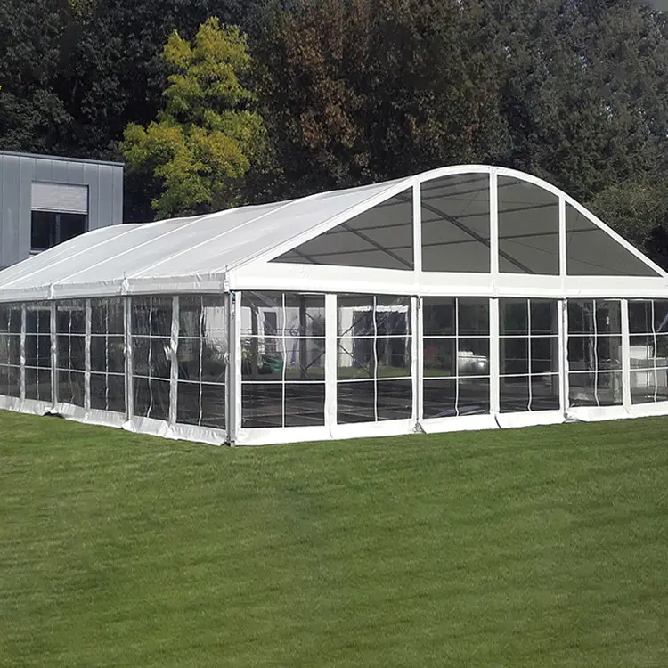 FEAMONT Custom  Luxury 20x30 20x40 40x100 Big Party Tent Outdoor Transparent Wedding Tent Large Marquee tent