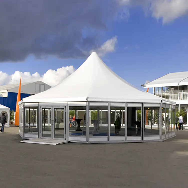 FEAMONT Custom Size Luxury Outdoor Event Tent for 200 People Wedding Trade Show and Party