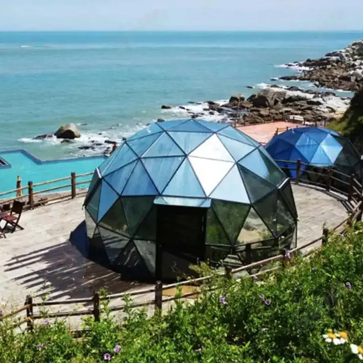 FEAMONT Luxury Glass Dome Tent Unwind in Style and Comfort Experience Luxury Under the Stars Ultimate Luxury Retreat