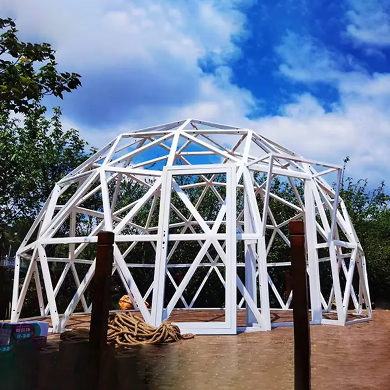 FEAMONT Glass Dome Tent Luxury Accommodation Ecotourism Nature Immersion Deluxe Tent Scenic Views Ecological Geodesic Dome Tent