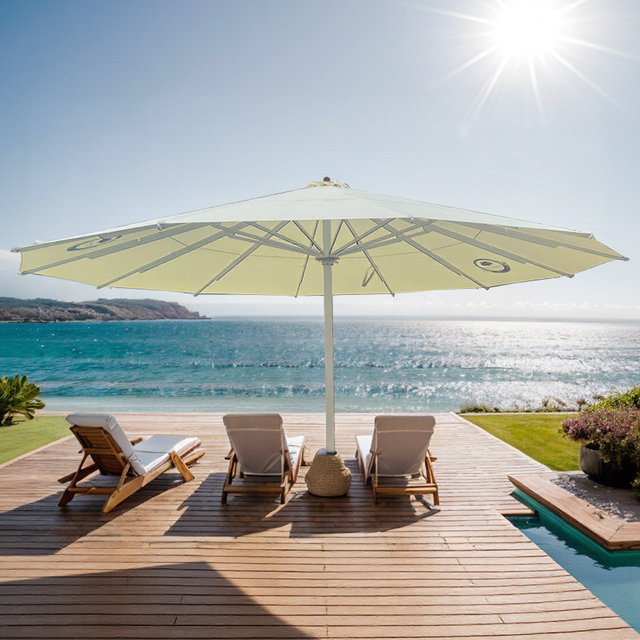 Heavy Duty Big Size Round-shape Patio Umbrella