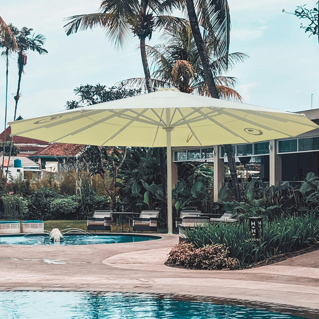 Heavy Duty Big Size Round-shape Patio Umbrella